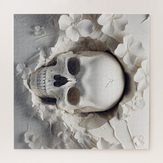 3D Halloween Skeleton Puzzel (Horizontaal)