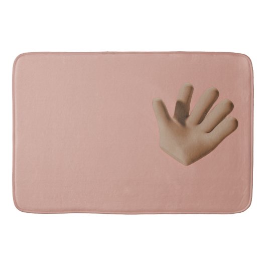 3D Hand Badmat – Uniek & in het oog springend ontw (Voorkant)