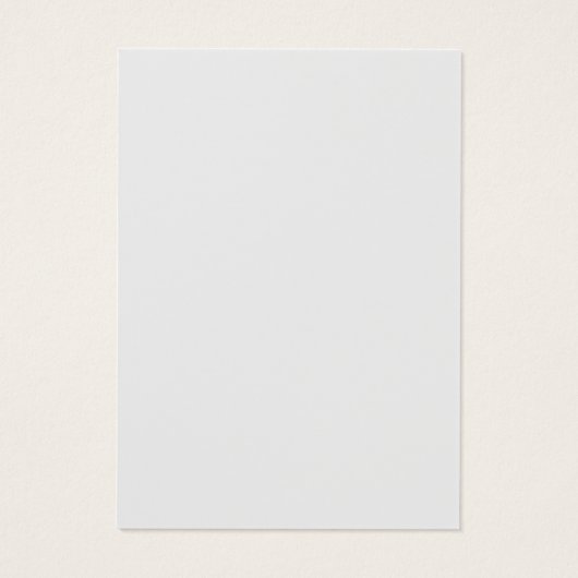 3D hart minimalistische haarspeldkaart Visitekaartje (Achterkant)