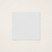 3D hart minimalistische ketting display kaart (Achterkant)