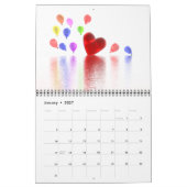 3D Hartjes Muurkalender Kalender (Jan 2027)