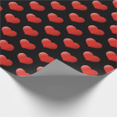 3D-hartsictogram Cadeaupapier (Hoek)