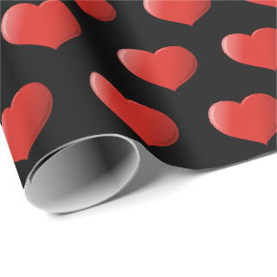 3D-hartsictogram Cadeaupapier