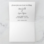 3D hartvormig Wenskaart met vogels Kaart (Binnen)