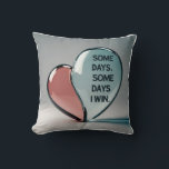 3D Heart & Tear Fusion: emotionele metamorfose Kussen<br><div class="desc">Zie de boeiende transformatie in dit 3D-ontwerp terwijl abstracte scheur- en hartvormen naadloos samensmelten. Volumetrische verlichting benadrukt de vloeibaarheid van hun samensmelting,  waardoor een visueel aantrekkelijk stuk ontstaat.</div>