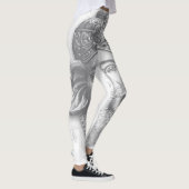 3d Heer Ganesha - Om Leggings (Rechts)