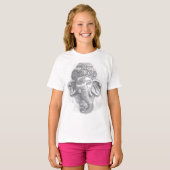 3D Heer Ganesha - Om T-shirt (Voorkant volledig)