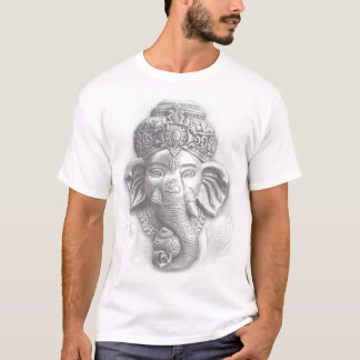 3d Heer Ganesha - Om T-shirt