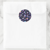3D-holografische iriserende geometrische sticker (Tas)