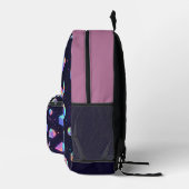 3D Holographic Geometric Aesthetic Backpack Bedrukte Rugzak (Rechts)