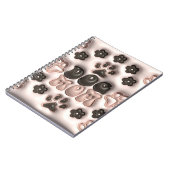 3D Hond Mam Notitieboek (Linkerzijde)