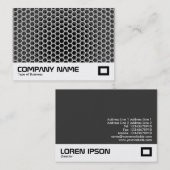 3d Honeycomb, gerenderd Visitekaartje (Voorkant / Achterkant)