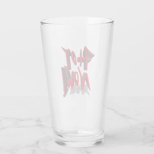 3D Hot Now Glas (Achterkant)