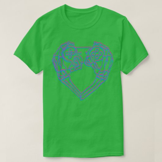 3D I-videogames T-shirt (Design voorkant)