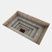 3D illusion Stone Hole Door Mat (Schuin)