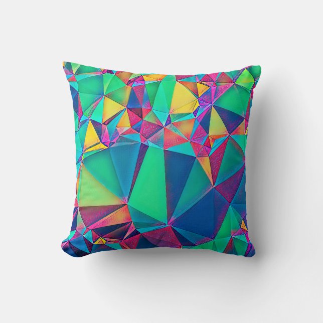 3D illustratie. Abstracte achtergrond. Kleur Kussen (Voorkant)