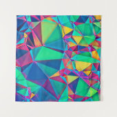 3D illustratie. Abstracte achtergrond. Kleur Wandkleed (Voorkant (horizontaal))