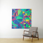 3D illustratie. Abstracte achtergrond. Kleur Wandkleed (In Situ (horizontaal))