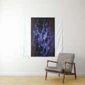 3D illustratie. Abstracte achtergrond, verbinding Wandkleed (In Situ (horizontaal))