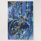 3D-illustratie van een complexe fractal Legpuzzel (Verticaal)