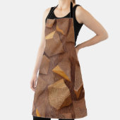 3d illustration. Wooden triangles on a background Schort (Insitu)