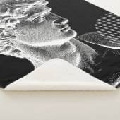 3D ing van Michelangelo's David head in pixel 8 Sherpa Deken (3/4)