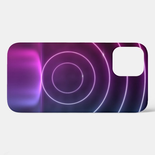 3d ing van ultraviolet cirkelportaalgolven Case-Mate iPhone case (Achterkant (horizontaal))