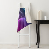 3d ing van ultraviolet cirkelportaalgolven sherpa deken (In situ)