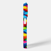 3D Isometric Colorful Blocks Phone Case - Vibrant  (Achterkant / Rechts)