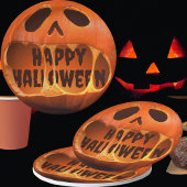 3d Jack o'lantern pompoen Halloween Papier Bord