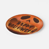 3d Jack o'lantern pompoen Halloween Papieren bord (Gekanteld)