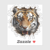 3D Jaguar Wall Break Art – Realistic Safari Sticker (Vel)