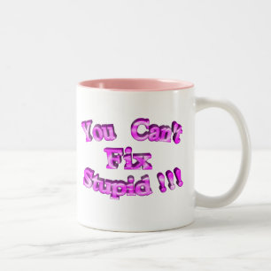 3D Je kunt geen onstuimige oplossing vinden!!! Tweekleurige Koffiemok