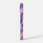 3D Jelly Grote Liefde Hart Telefoon Case iPhone 15 Case (Linkerkant)