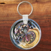 3D Jewel-getonde keyring Sleutelhanger (Voorkant)