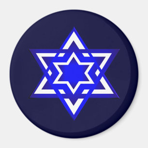 3d jodenster magneet