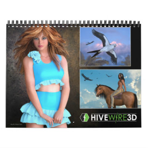 3D Kalender van HiveWire