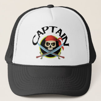 3D kapitein Trucker Pet