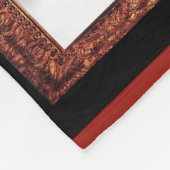 3D Kardinaal Fleece Deken (Hoek)