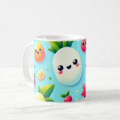3D Kawaii Fruit Koffiemok (Voorkant links)