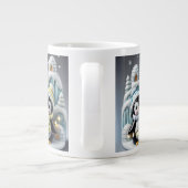 3D Kerst Mok Kerstpinguïn (Achterkant)