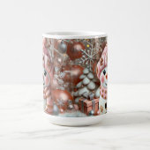 3D Kerst Sneeuwman Koffie Mok (Center)