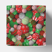 3D kerstballen Bedankdoosjes (Bovenkant)