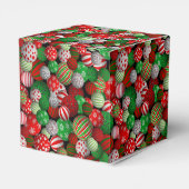 3D kerstballen Bedankdoosjes (Achterkant)