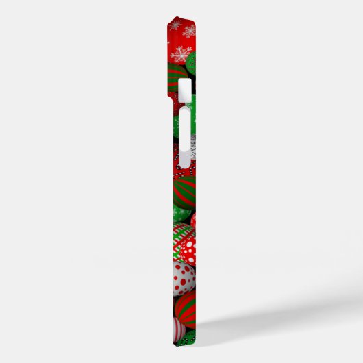 3D kerstballen Case-Mate iPhone Case (Achterkant / Links)