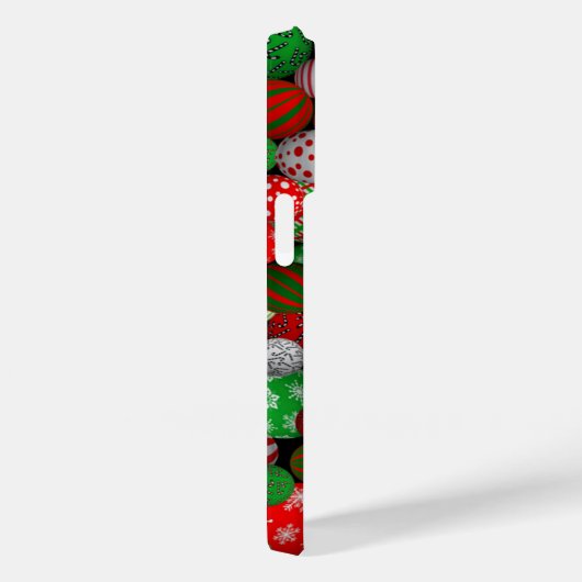 3D kerstballen Case-Mate iPhone Case (Achterkant / Rechts)