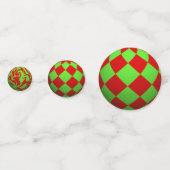 3D Kerstballen Confetti (Voorkanten)