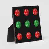3D kerstballen Fotoplaat (Voorkant)
