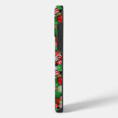 3D-kerstballen iPhone Hoesje (Linkerkant)