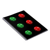 3D kerstballen Notitieboek (Rechterzijde)
